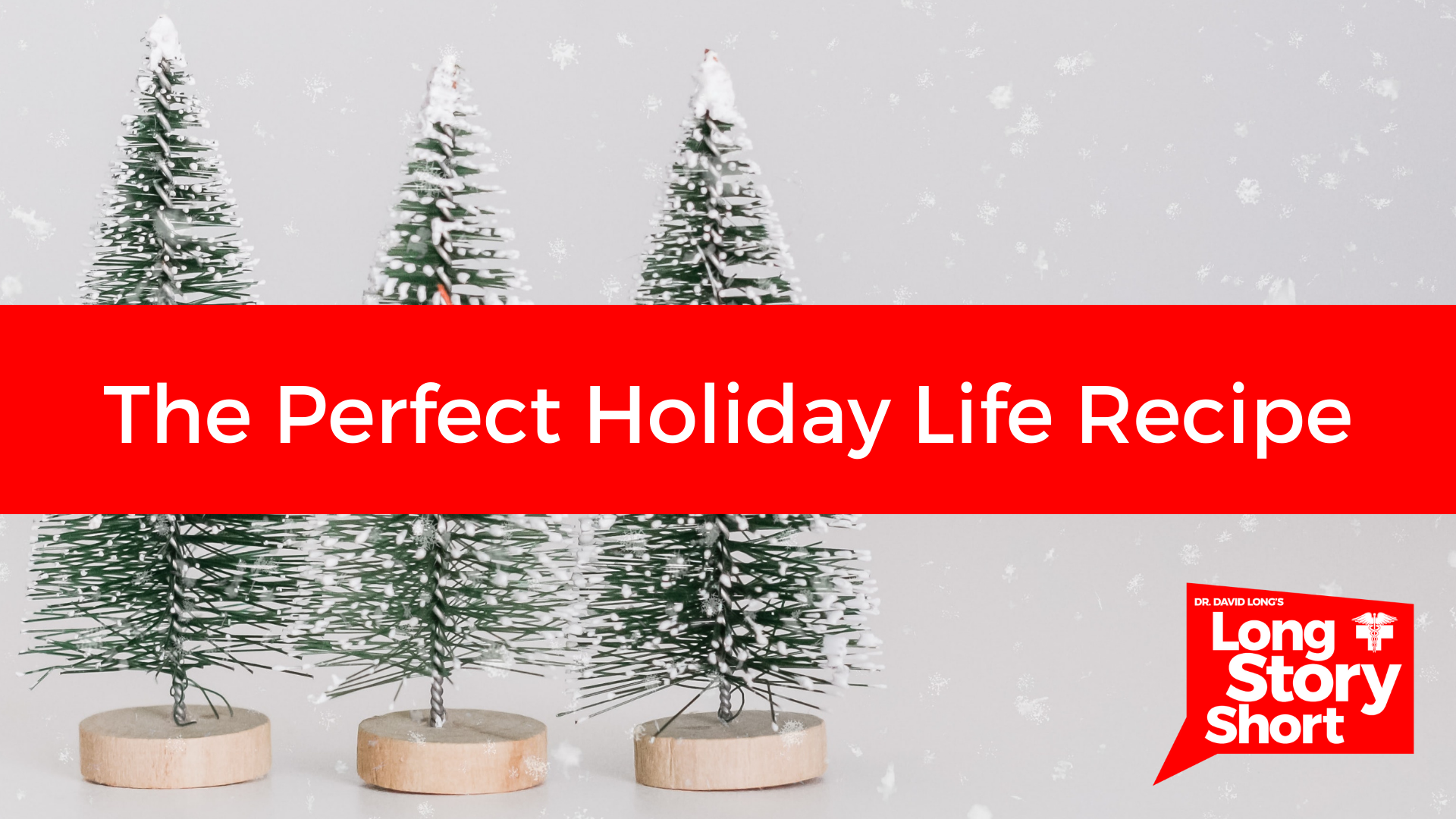 You are currently viewing The Perfect Holiday Life Recipe – Dr. David Long